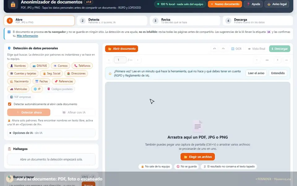 Anonimizador de documentos
